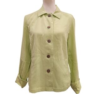 Coldwater Creek Lime Green Jacket